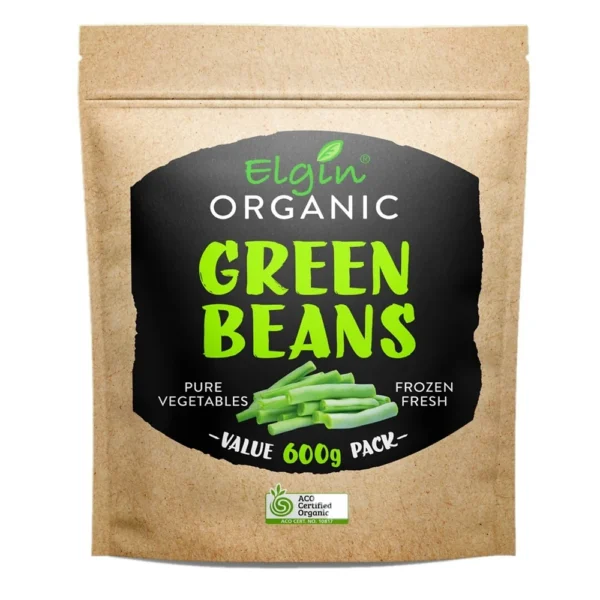 Organic Green Beans 12 x 600g - Elgin