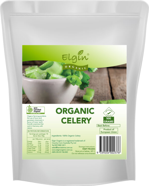 Organic Celery 500g