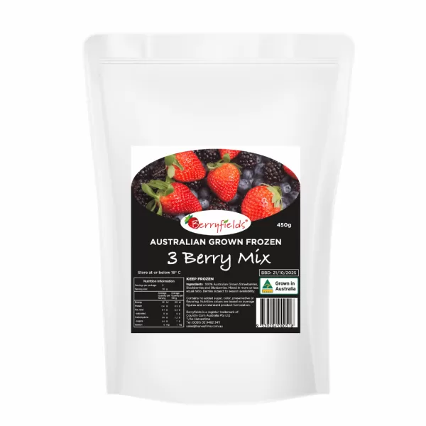 Berryfields 3 Berry Mix 8 x 450g