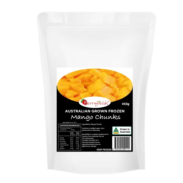 Berryfields Aus Mango Chunks 8 X 450g