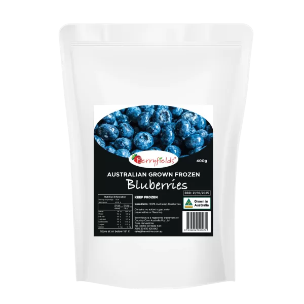 Berryfields Blueberries 8 x 400g