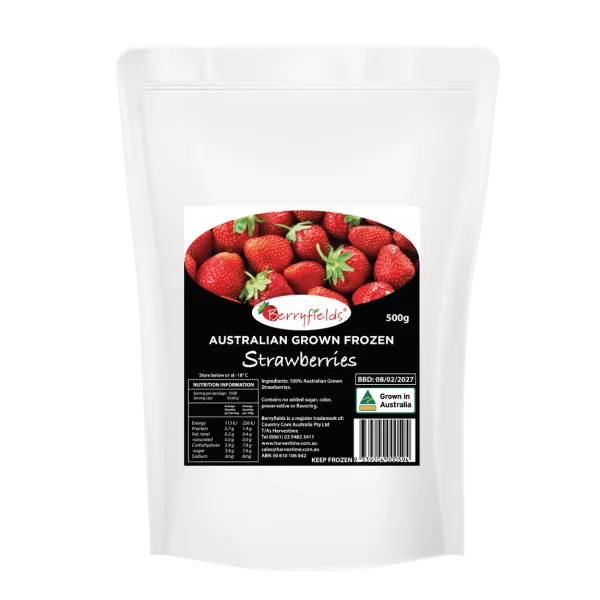 Berryfields Strawberries 8 x 500g